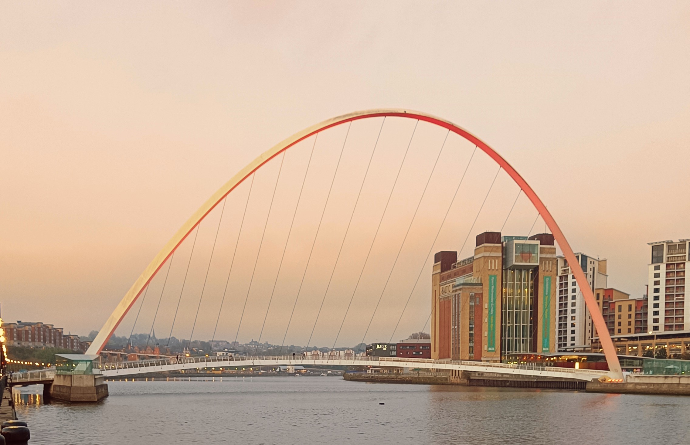 The Millennium Bridge, Newcastle-Upon-Tyne